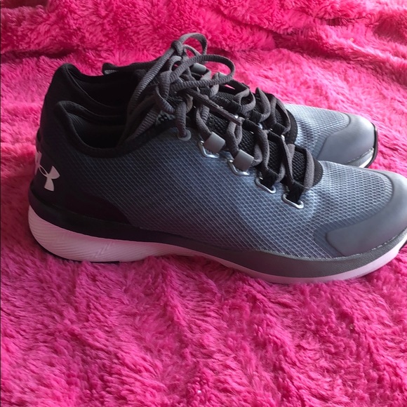 womens grey under armour trainers